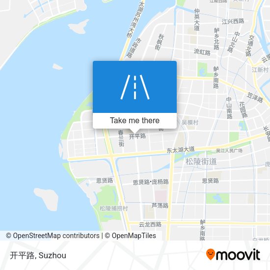 开平路 map