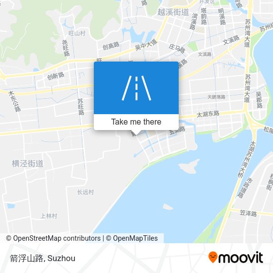 箭浮山路 map
