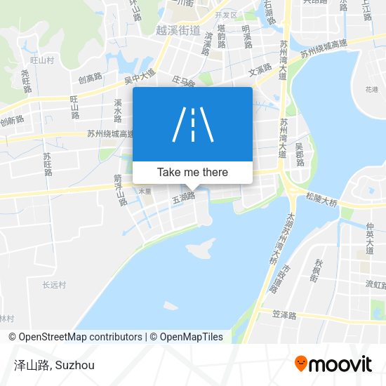 泽山路 map