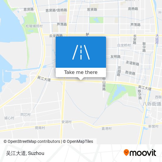 吴江大道 map