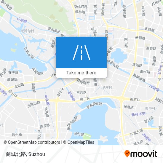 商城北路 map