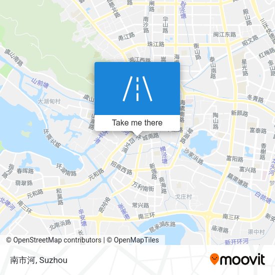 南市河 map