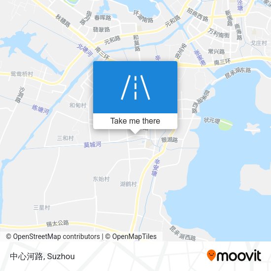 中心河路 map