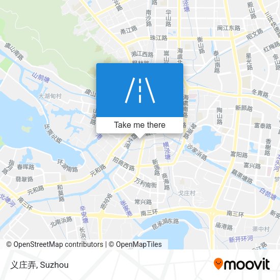 义庄弄 map