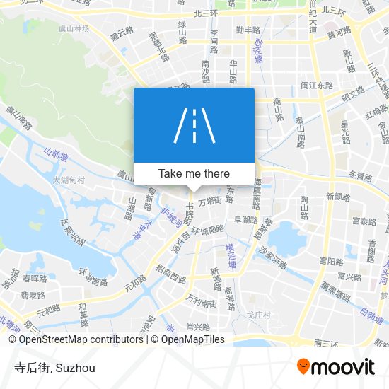 寺后街 map