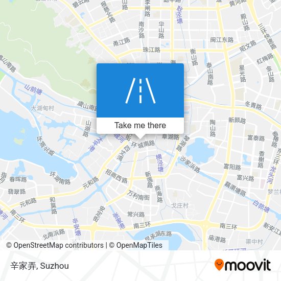 辛家弄 map