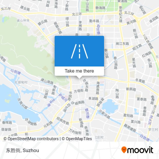 东胜街 map