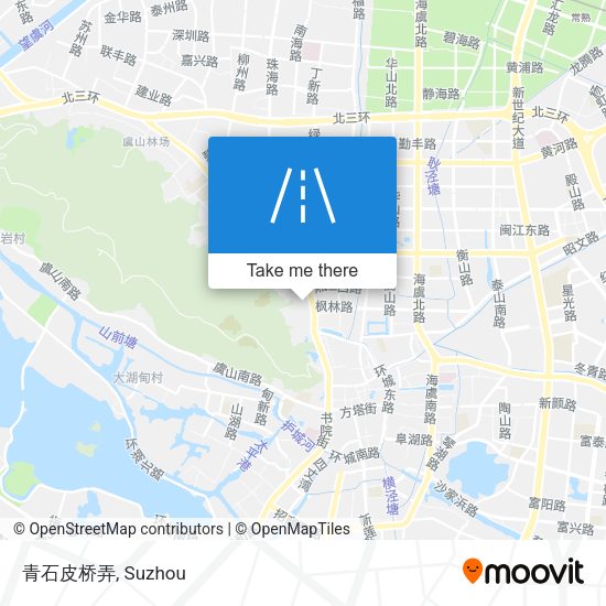青石皮桥弄 map