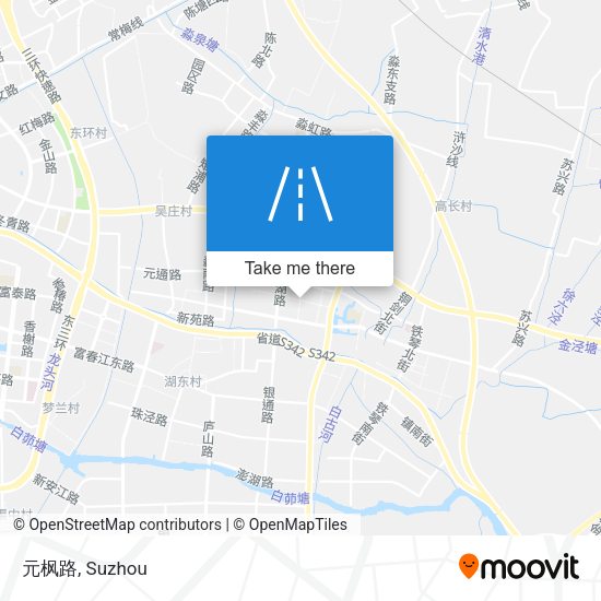 元枫路 map