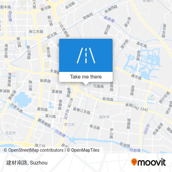 建材南路 map