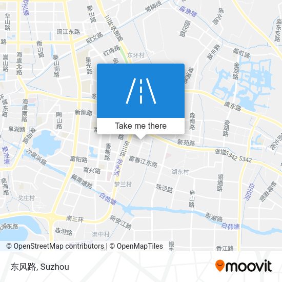 东风路 map