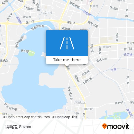 福塘路 map