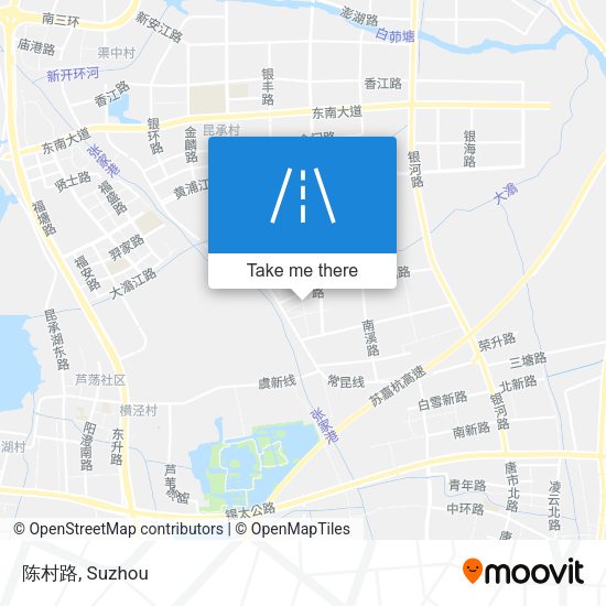 陈村路 map