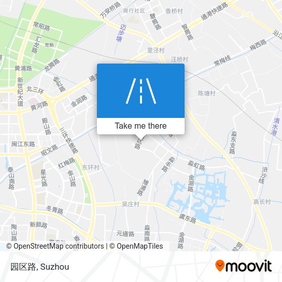 园区路 map
