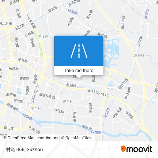 村道H68 map