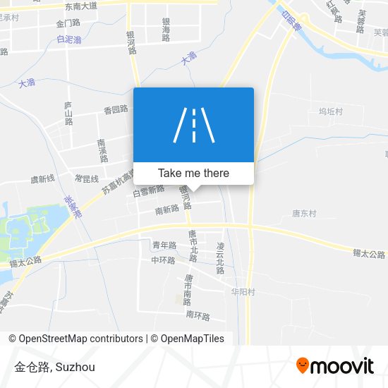 金仓路 map