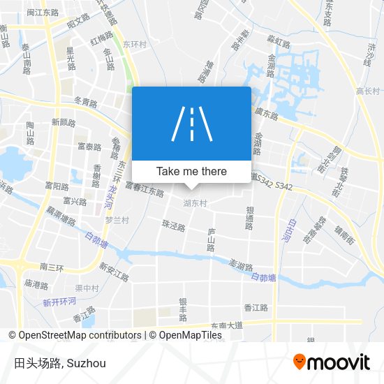 田头场路 map