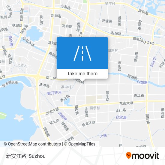 新安江路 map