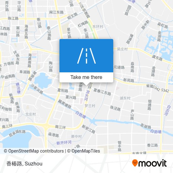 香椿路 map