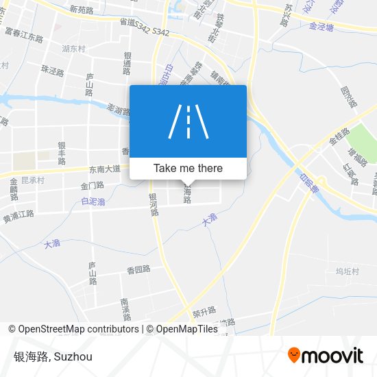银海路 map