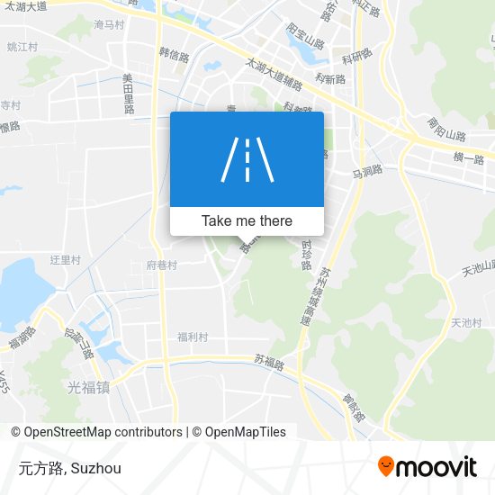 元方路 map