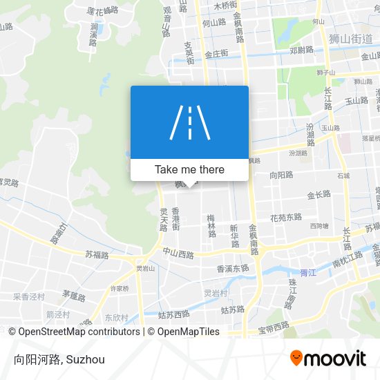 向阳河路 map