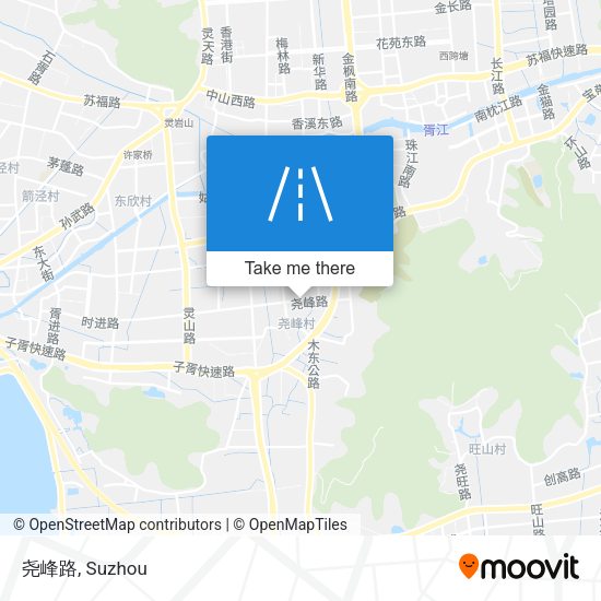 尧峰路 map