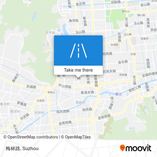 梅林路 map