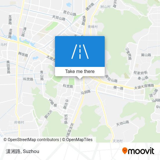潇湘路 map