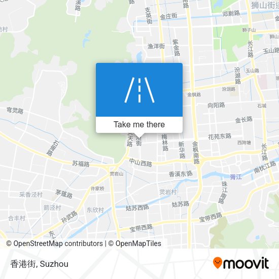 香港街 map