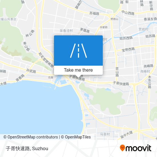 子胥快速路 map