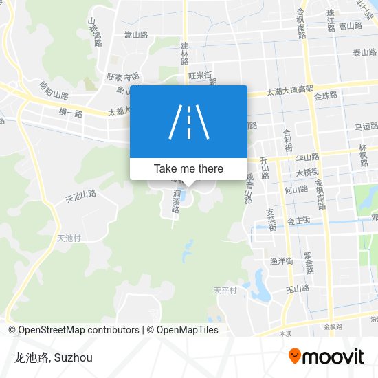 龙池路 map