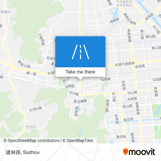 建林路 map