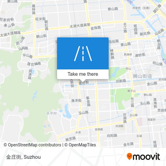 金庄街 map