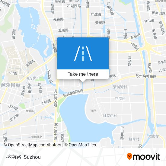 盛南路 map