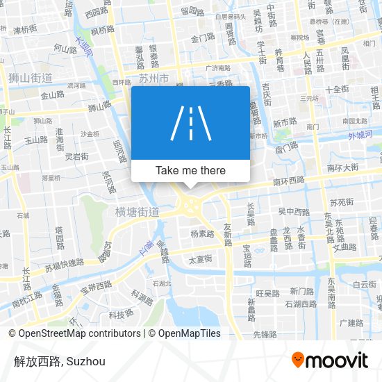 解放西路 map