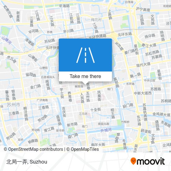 北局一弄 map