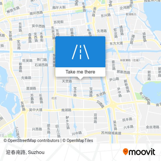 迎春南路 map