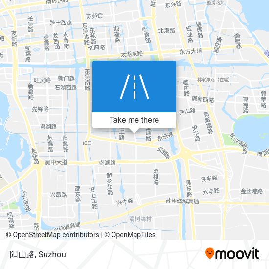 阳山路 map
