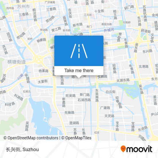 长兴街 map