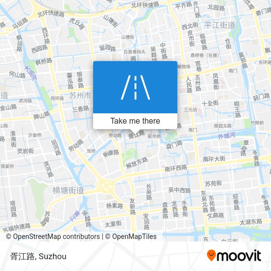 胥江路 map