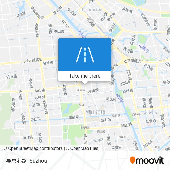 吴思巷路 map