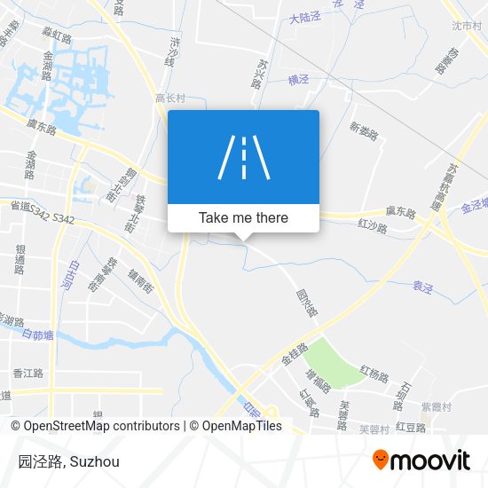园泾路 map