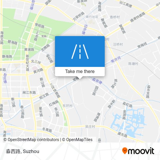淼西路 map