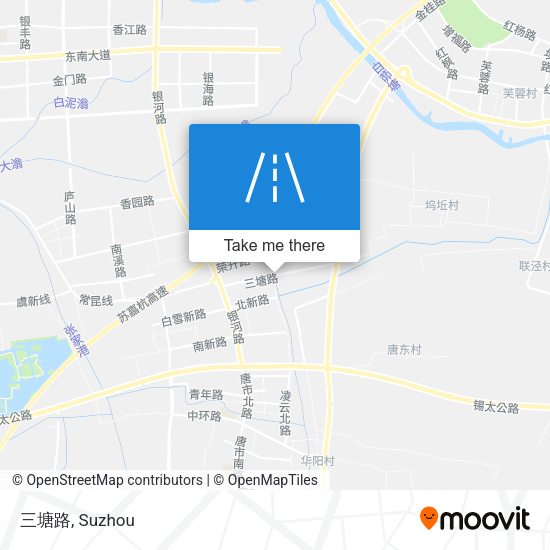 三塘路 map