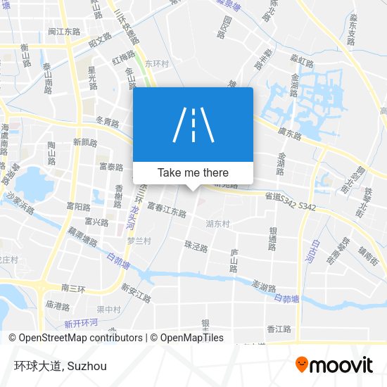 环球大道 map
