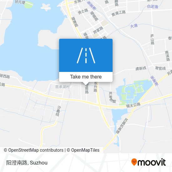 阳澄南路 map