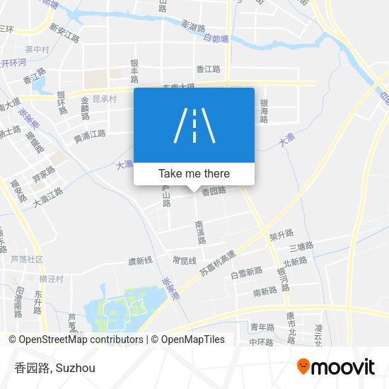 香园路 map