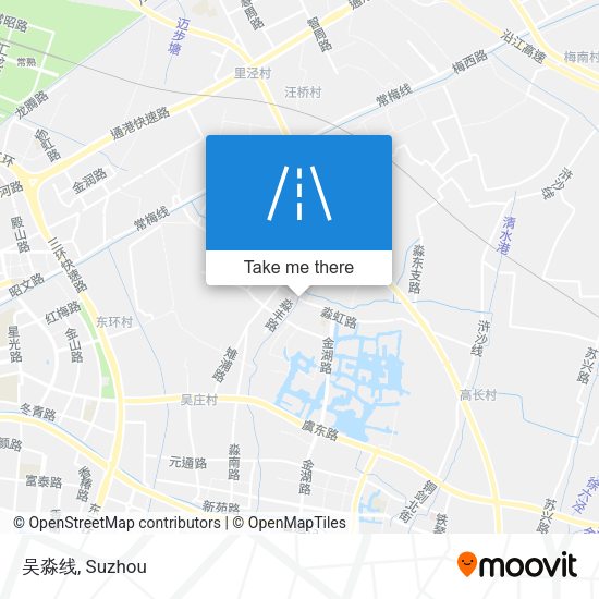 吴淼线 map