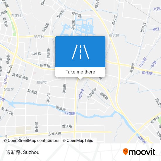 通新路 map